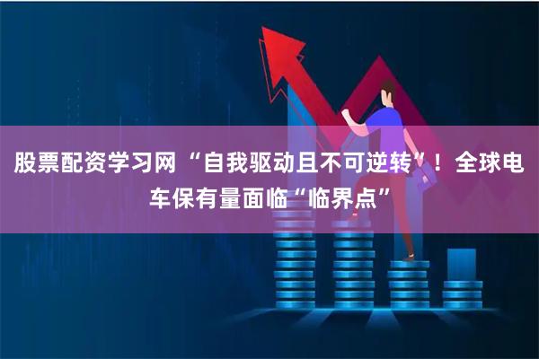 股票配资学习网 “自我驱动且不可逆转”！全球电车保有量面临“临界点”